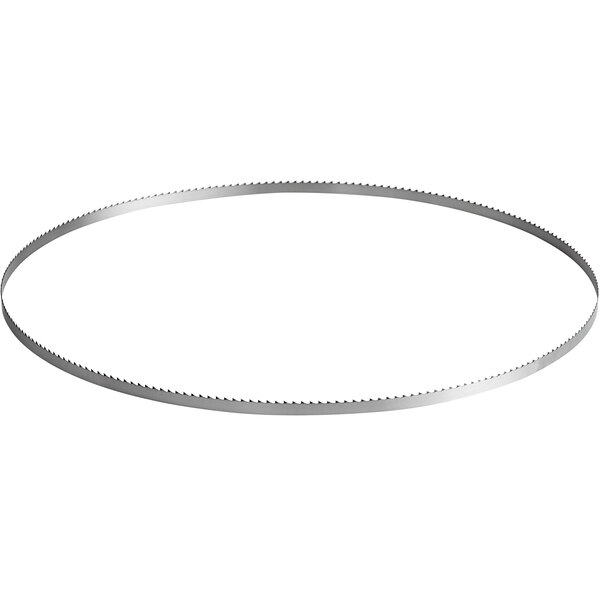 An Avantco band saw blade for general use on a white background.