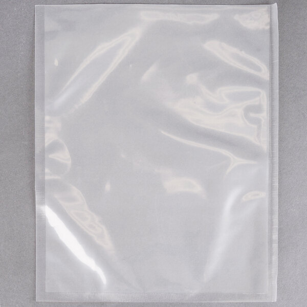 An ARY VacMaster chamber vacuum packaging bag on a white background.