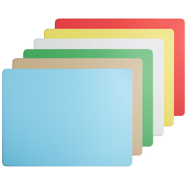 A group of colored square shapes, including red, yellow, blue, and green.