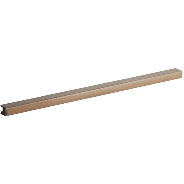 A long rectangular metal bar with a long handle.