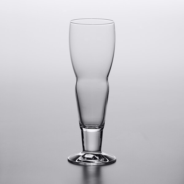 A Stolzle Samba cocktail glass on a table.