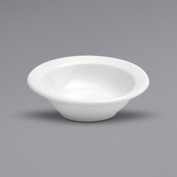 A Oneida Buffalo white porcelain fruit bowl.