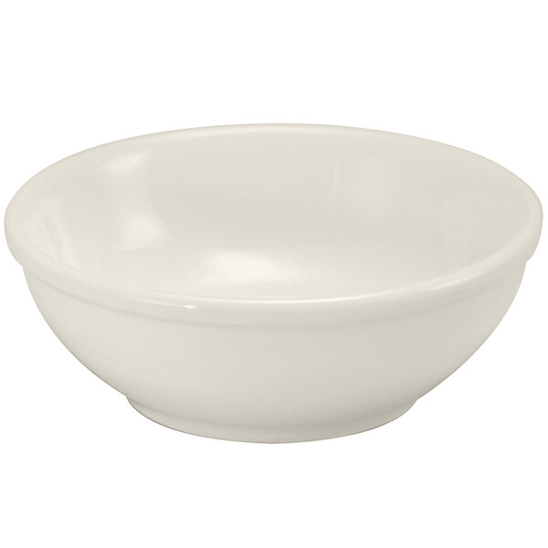 A case of 12 white Oneida Buffalo porcelain nappie bowls.