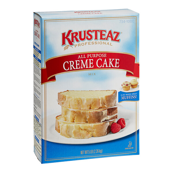 Krusteaz Professional All-Purpose Creme Cake Mix - 6/Case