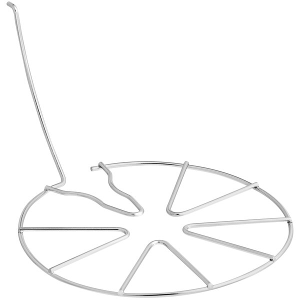 An Avantco metal wire funnel guard with a circular design.