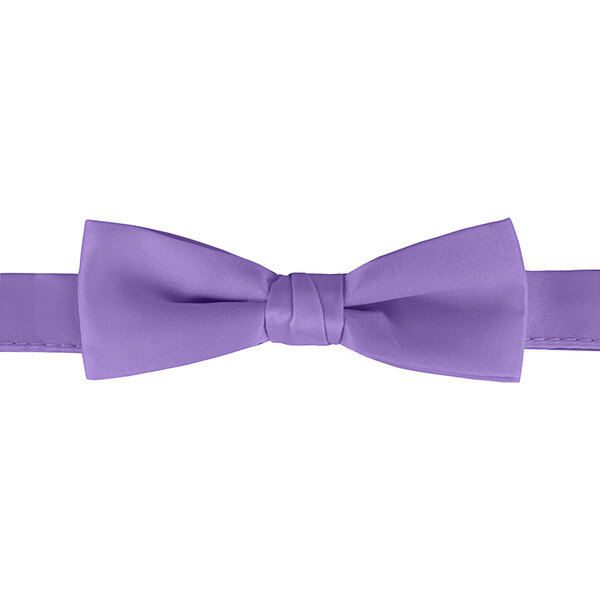 A purple Henry Segal adjustable band bow tie.