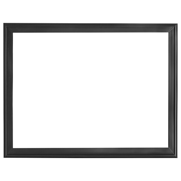 A black Avantco Ice gasket with white background.