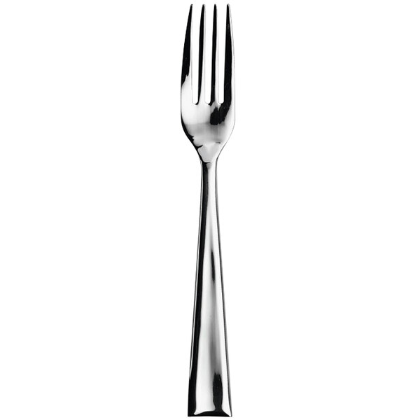 A Sola Alessandria stainless steel table fork with a silver handle.