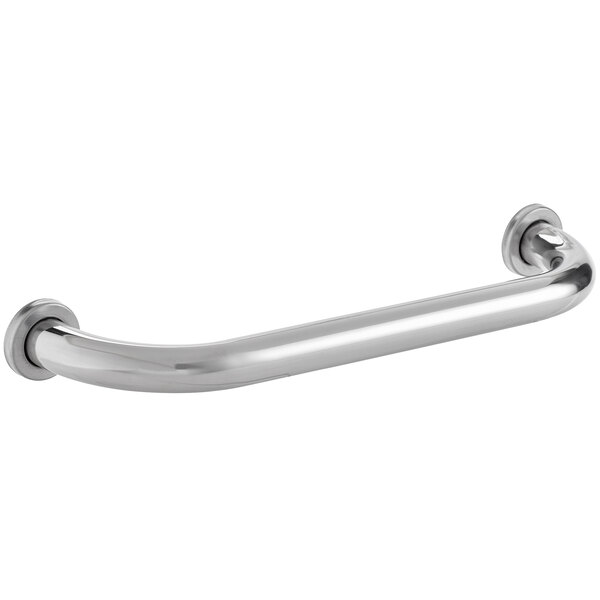 A silver metal Backyard Pro body handle.