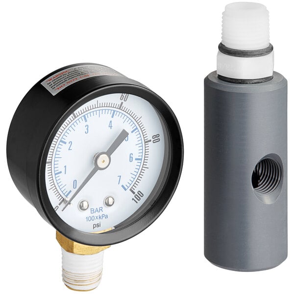 A C Pure Oceanloch water filter outlet kit pressure gauge.