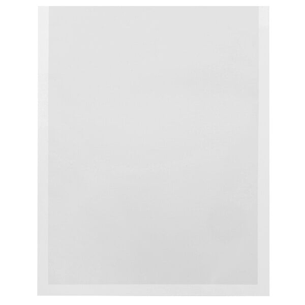 A white sheet of paper with a white border.