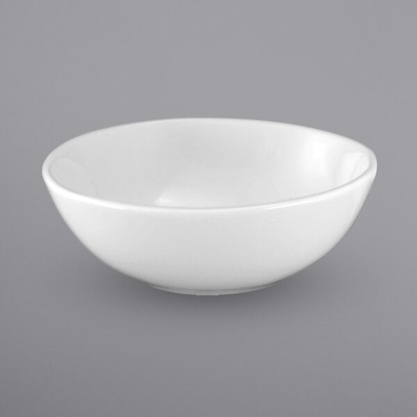 An International Tableware Torino white porcelain bowl.