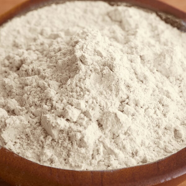 A bowl of Regal Horseradish Powder on a table.