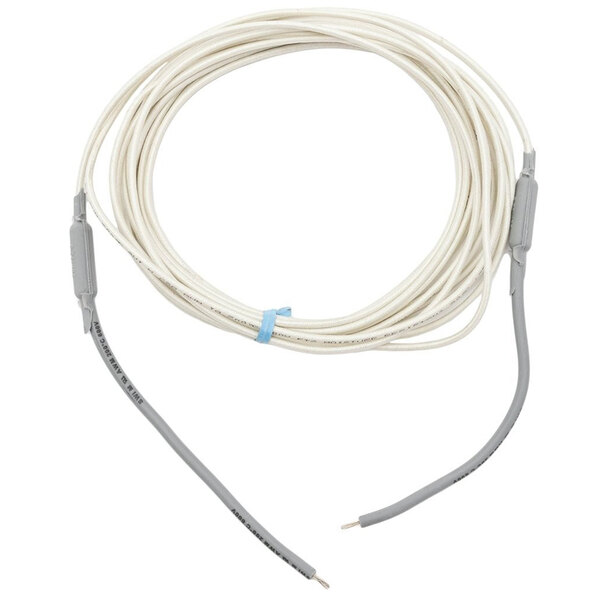 A white Bally door heater wire cable with a connector.