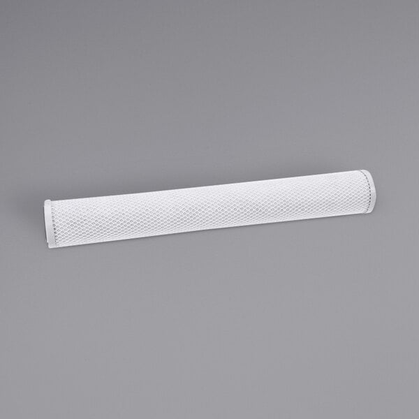A white roll of fabric.