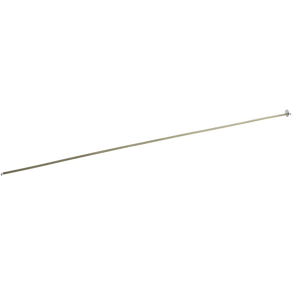 An Avantco heating element, a long thin metal rod.