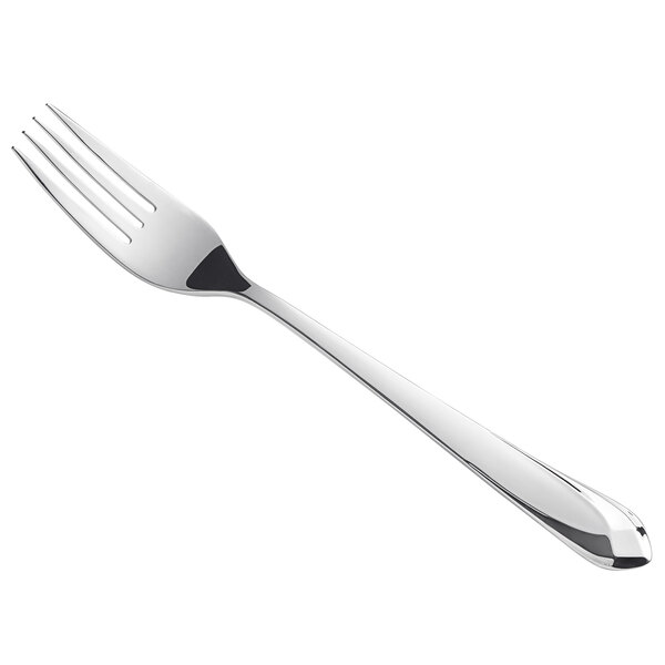 A WMF by BauscherHepp stainless steel table fork with a silver handle.