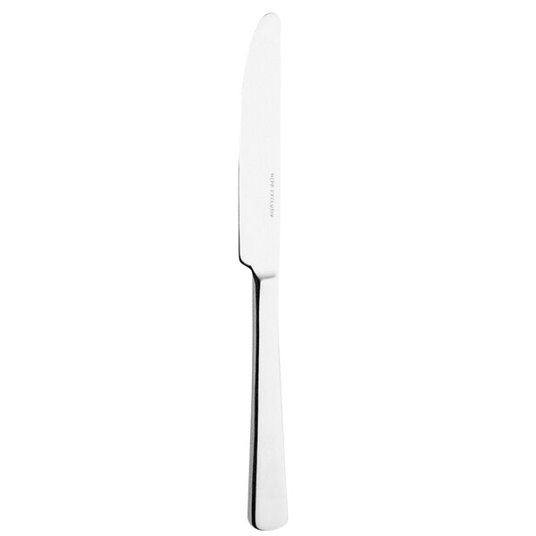 A Hepp by Bauscher stainless steel dessert knife with a silver handle.