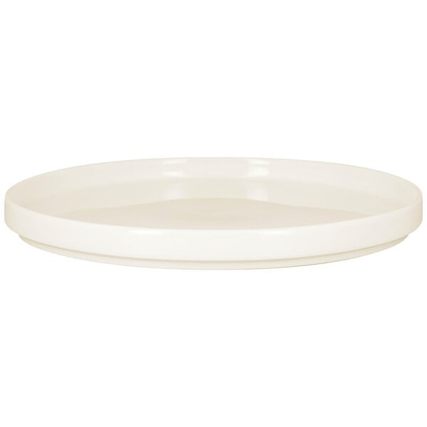 A white round RAK Porcelain lid.