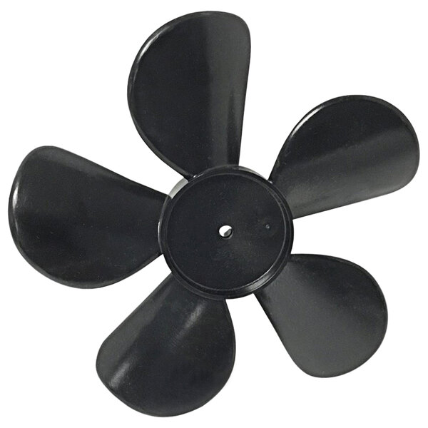 A black propeller for a Continental Refrigerator fan motor.