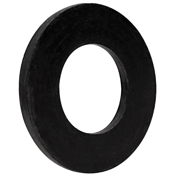 A black rubber circle.