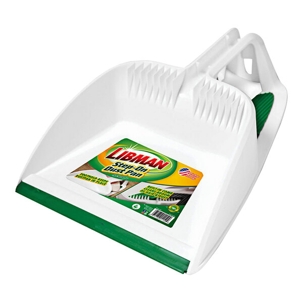 Libman 1150 10" White Step-On Dust Pan - 4/Pack