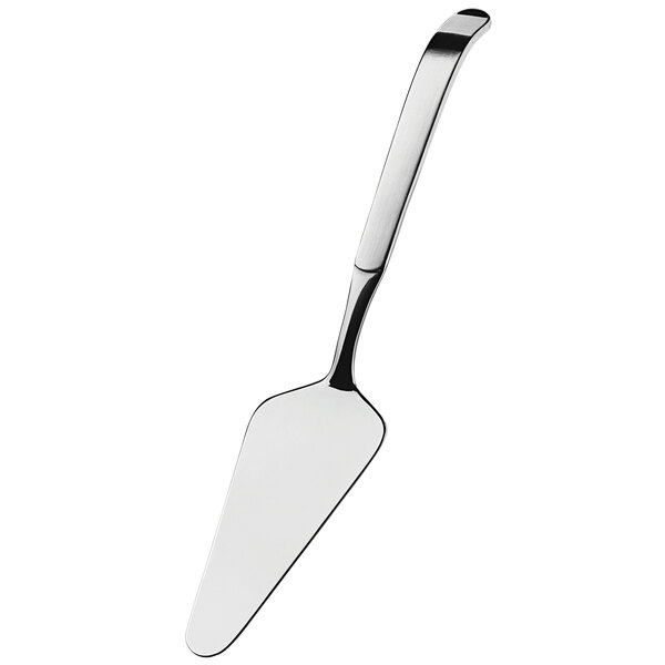 An Amefa silver cake server with a silver handle.