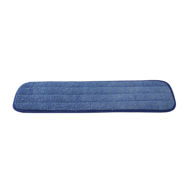 A blue Square Scrub microfiber mop pad.