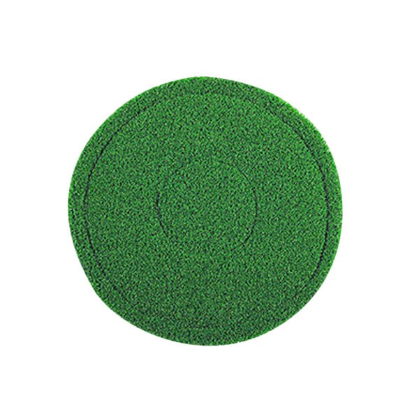 A green round Square Scrub tile and grout pad.