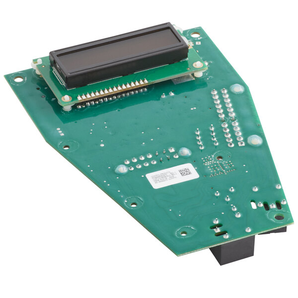 A green circuit board for a Bunn Ultra-2 with a black LCD display.