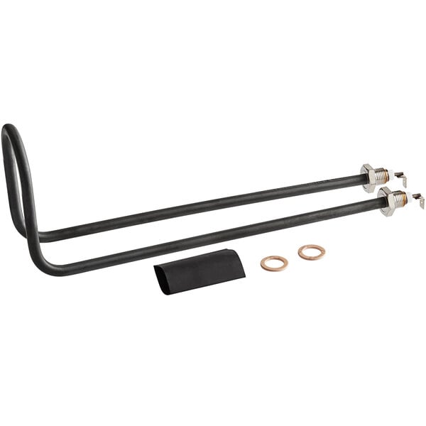A Bunn Tank heating element kit with black pipe fittings.