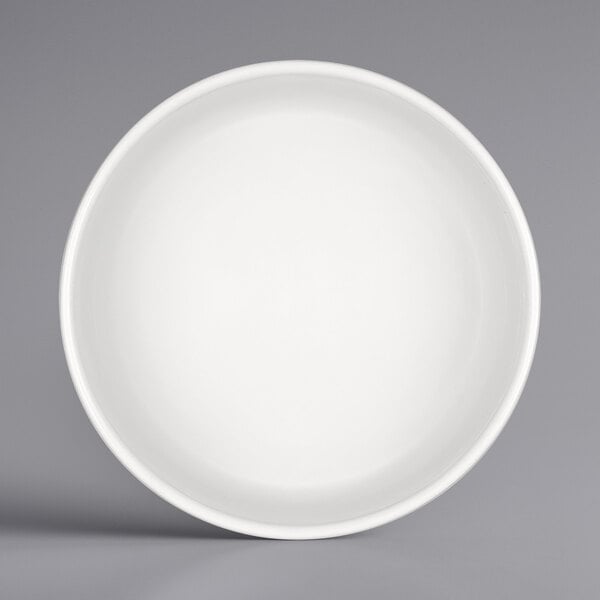 A Bauscher bright white porcelain bowl.