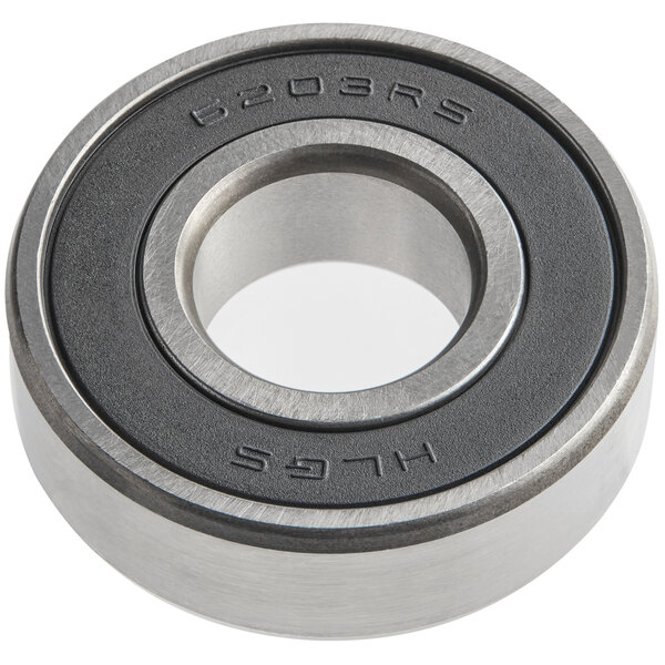 An Avantco bearing with a black and silver ring.