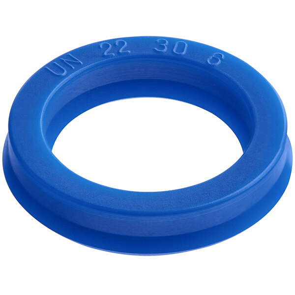A blue rubber sealing ring for a Backyard Pro meat saw with the numbers "U-30" on it.