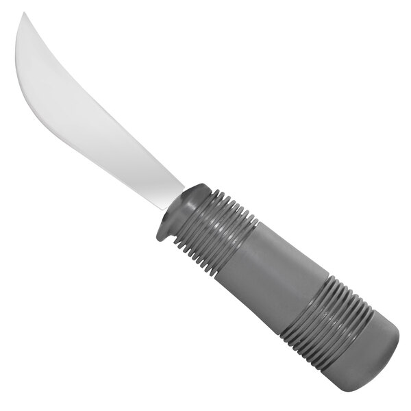 A Richardson Products Inc. Comfortable Grip Rocker Adaptive Knife with a handle.