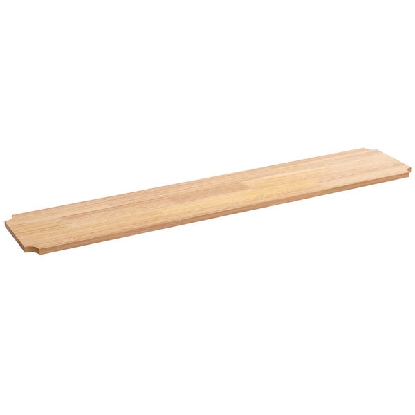 A Regency hardwood cutting board for wire shelving on a white background.