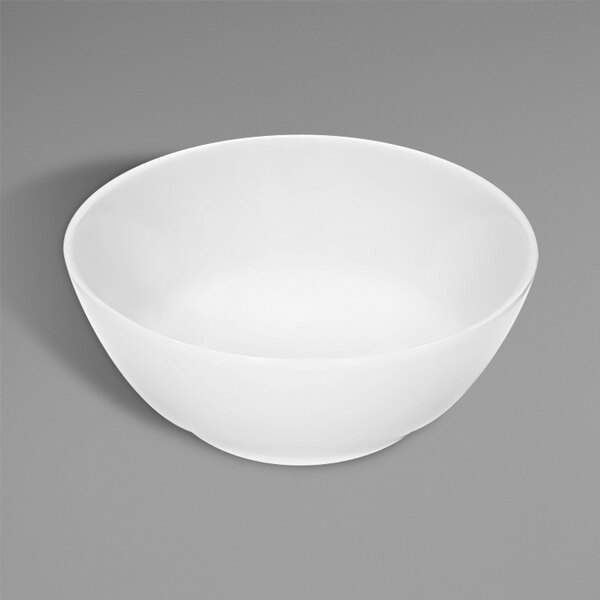 A Bauscher bright white porcelain fruit bowl.