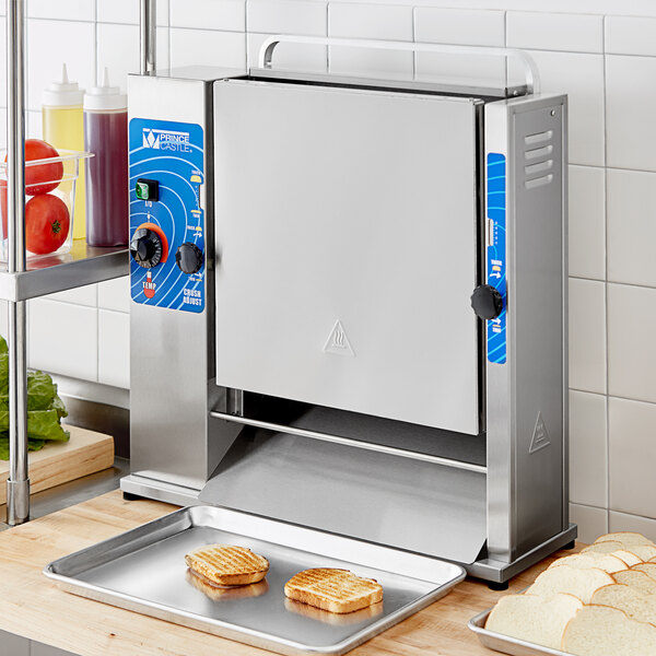 Prince Castle 297-T9 Slim-Line Vertical Contact Toaster - 2200 Buns / Hour, 115V, 1500W