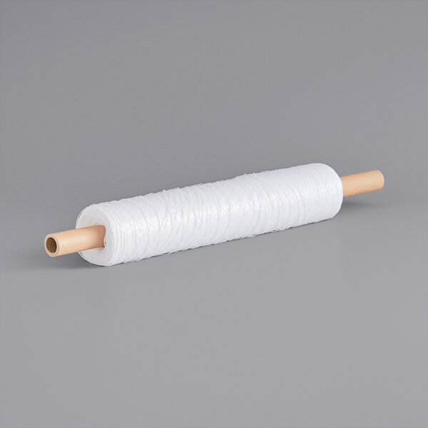 A white roll of Lavex hand stretch film.