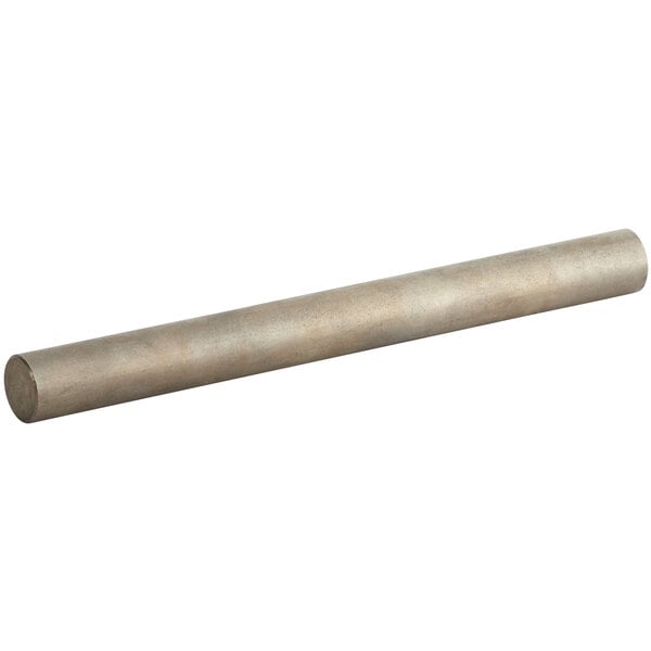 The Estella upper roller shaft for dough sheeters, a long metal rod.