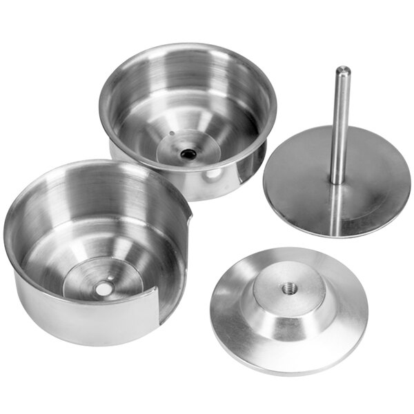 A group of stainless steel Globe bowls and spoons.