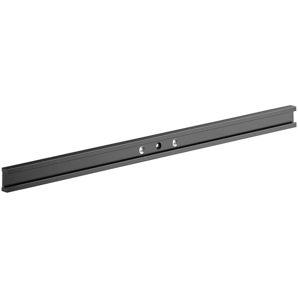 A black metal VacPak-It seal pad mount bar with two holes.
