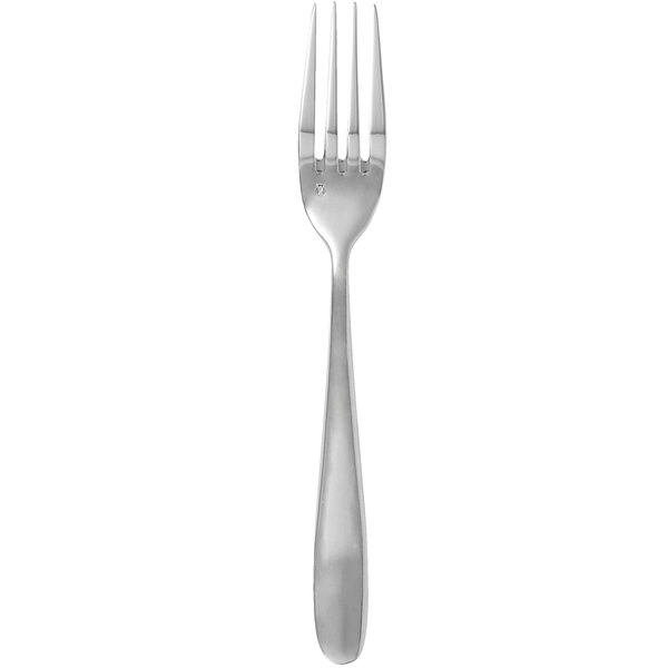 A close-up of a Walco Vacanza stainless steel table fork with a silver handle.