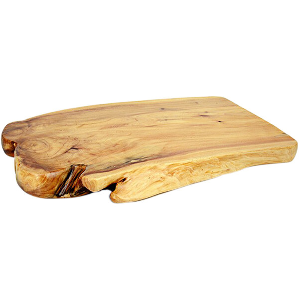 A Front of the House ROOT natural wood serving board.