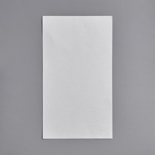 A white rectangular piece of paper.
