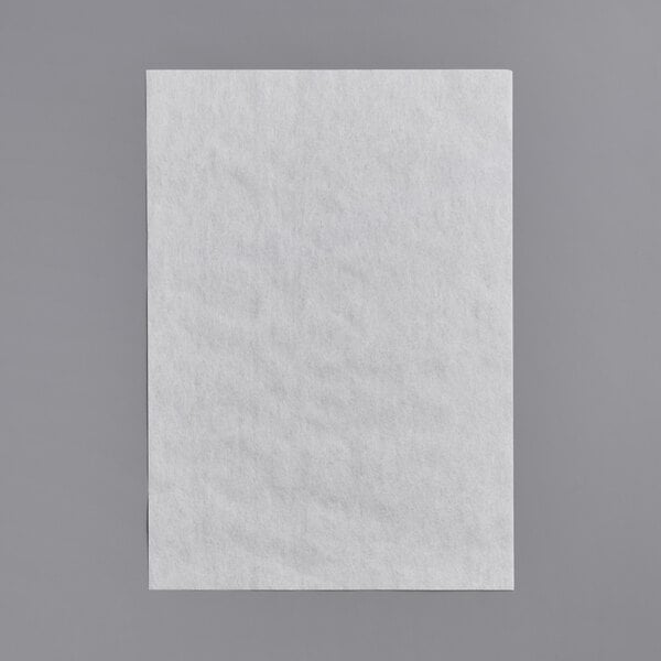 A white piece of paper.