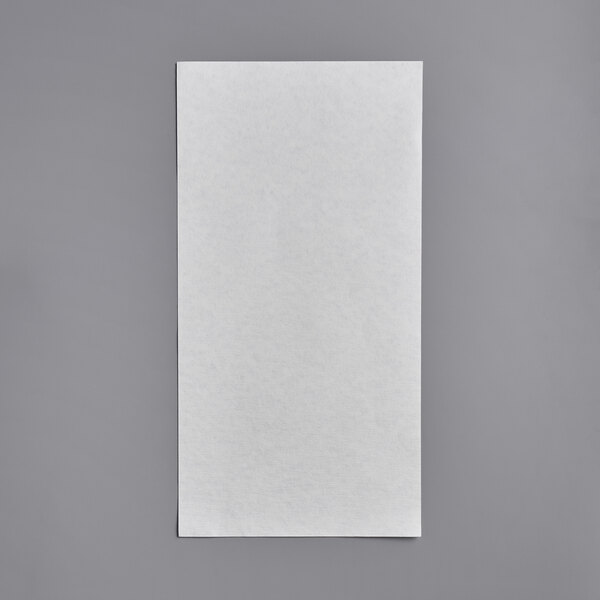 An Anets flat style white filter paper rectangle.