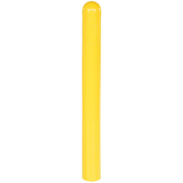 A yellow rectangular object with a white background.
