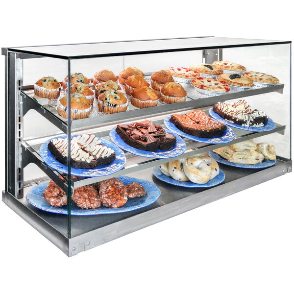 A Structural Concepts countertop bakery display filled with pastries.