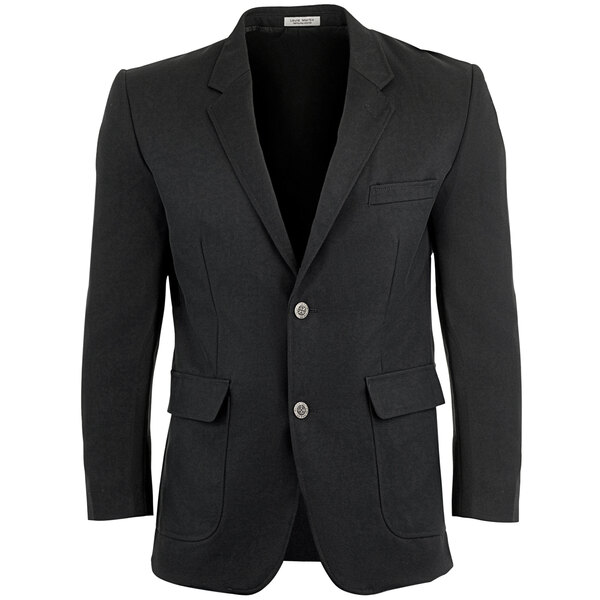 A Henry Segal black single breasted blazer with buttons.
